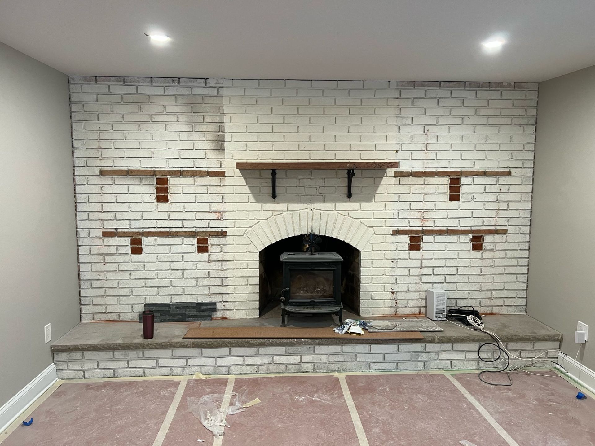 Media-wall-and-fireplace-remodeling-project